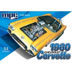 Model Plastikowy - Samochód 1:25 1960 Chevy Corvette 7-in-1 - MPC1002